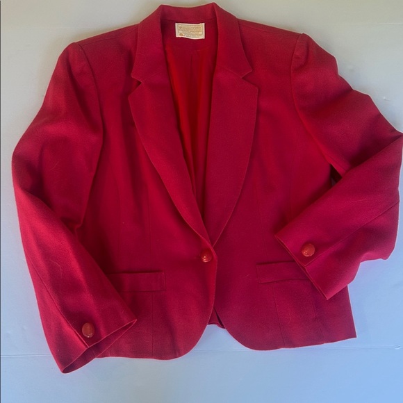 Pendleton Jackets & Blazers - Pendleton pink Wool Blazer